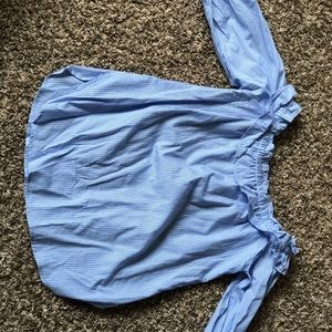 Off the shoulder blouse